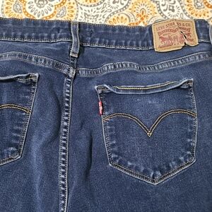 Levi's Relaxed Blue Jeans with Iconic Design